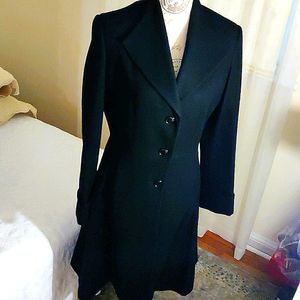 Winter Coat Black Size Med By Marvin Richards